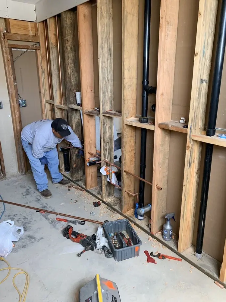 Commercial rough-in plumbing for Trenchless Sewer Repair in Bank Lick
